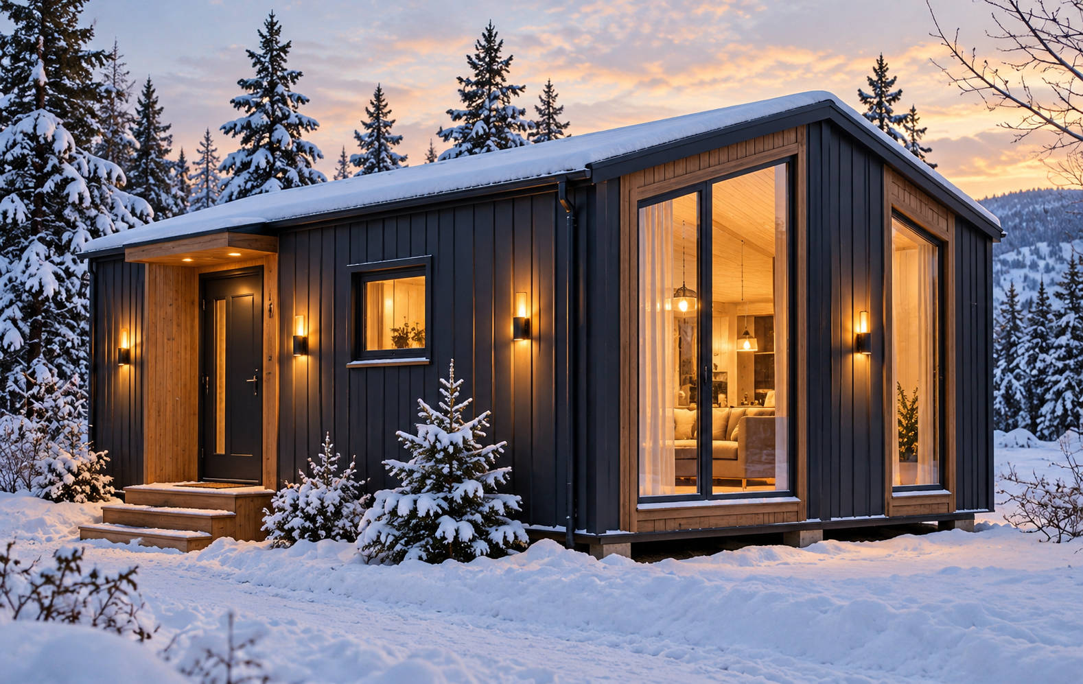 Пригодны ли модульные дома для жизни зимой